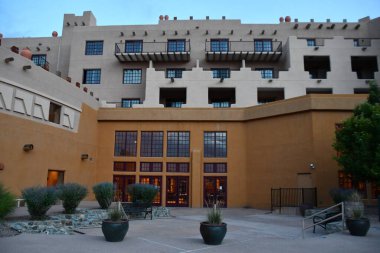 SANTA FE, NM - JUL 26: Hilton Santa Fe Buffalo Thunder in Santa Fe, New Mexico, as seen on July 26, 2021.