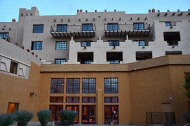 SANTA FE, NM - JUL 26: Hilton Santa Fe Buffalo Thunder in Santa Fe, New Mexico, as seen on July 26, 2021.