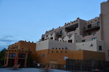 SANTA FE, NM - JUL 26: Hilton Santa Fe Buffalo Thunder in Santa Fe, New Mexico, as seen on July 26, 2021.