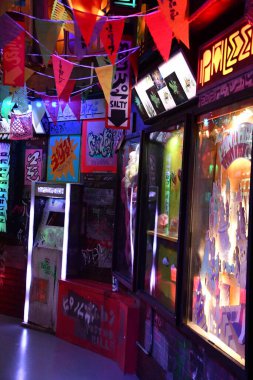 SANTA FE, NM - JUL 26: Meow Wolf House of Eternal Return in Santa Fe, New Mexico, as seen on July 26, 2021.