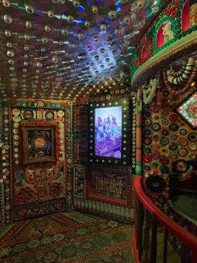 SANTA FE, NM - JUL 26: Meow Wolf House of Eternal Return in Santa Fe, New Mexico, as seen on July 26, 2021.