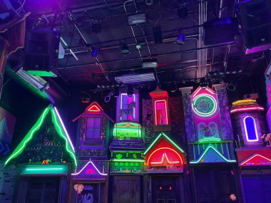 SANTA FE, NM - JUL 26: Meow Wolf House of Eternal Return in Santa Fe, New Mexico, as seen on July 26, 2021.