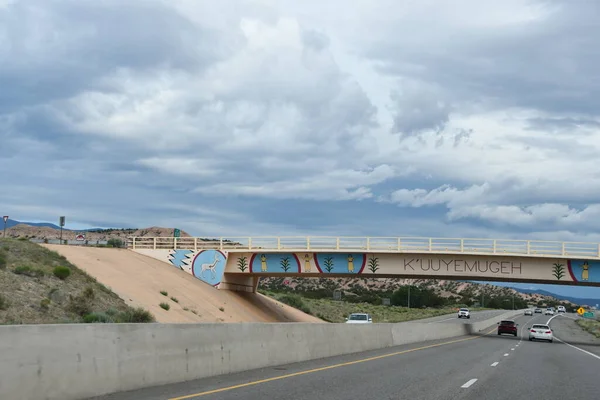 Santa Jul Kuuyemugeh Overpass Santa New Mexico Gesehen Juli 2022 — Stockfoto