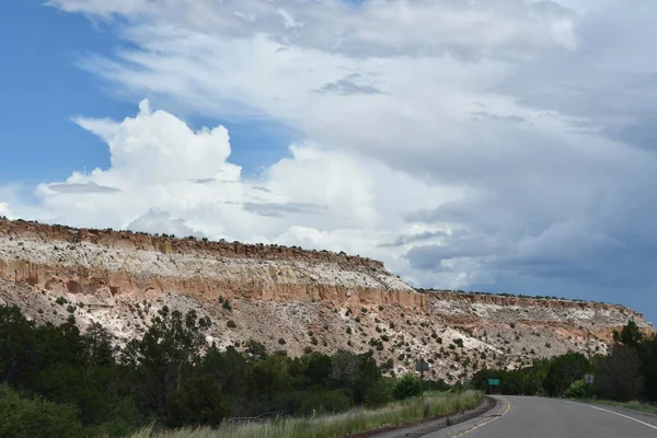 Conduire Santa Par White Rock Nouveau Mexique Etats Unis — Photo