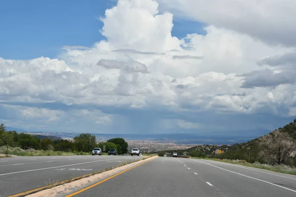 Rijden Naar Santa Door White Rock New Mexico Verenigde Staten — Stockfoto