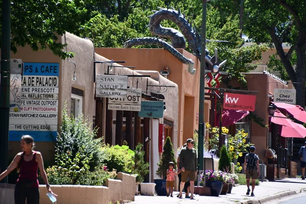 Santa Jul Rond Santa New Mexico Gezien Juli 2021 — Stockfoto