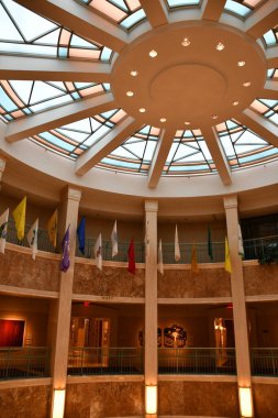 SANTA FE NM - 27 Temmuz 2021 'de New Mexico State Capitol, Santa Fe, New Mexico.