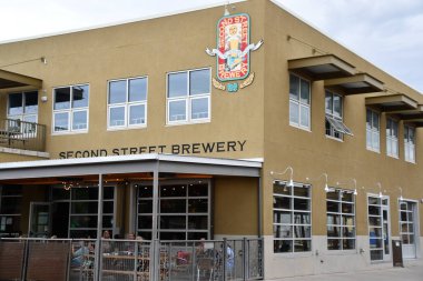 Santa Fe, New Mexico 'daki İkinci Cadde Bira Fabrikası, 27 Temmuz 2022' de görüldü..