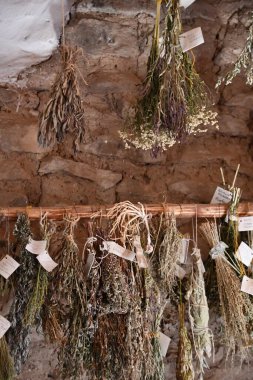 Santa Fe, New Mexico 'daki El Rancho De Las Golondrinas, 28 Temmuz 2021' de görüldü. Yaşayan bir tarih müzesi, stratejik olarak bir zamanlar Camino Real 'de yer alan, Mexico City' den Santa Fe 'ye kadar uzanan Kraliyet Yolu' nda..  