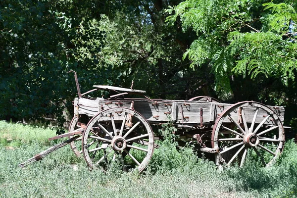 Santa Июля Rancho Las Golondrinas Santa New Mexico Seen July — стоковое фото