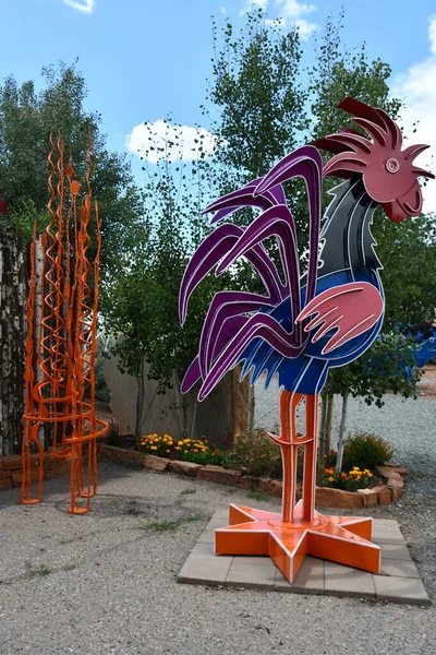 Santa Jul Prescott Gallery Sculpture Garden Santa Nouveau Mexique Juillet — Photo