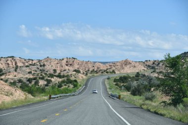 Santa Fe, New Mexico 'dan Taos Manzaralı Yol
