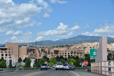 SANTA FE, NM - JUL 26: Hilton Santa Fe Buffalo Thunder in Santa Fe, New Mexico, as seen on July 26, 2021.