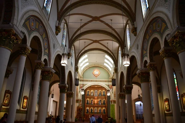 Santa Jul Cathedral Basilica Francis Assisi Santa New Mexico Seen — Stock Photo, Image