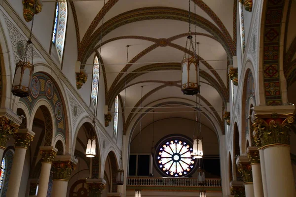 Santa Luglio Basilica Cattedrale San Francesco Assisi Santa Nuovo Messico — Foto Stock