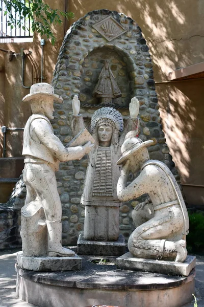 Chimayo Jul Santuario Chimayo Chimayo New Mexico Gezien Juli 2021 — Stockfoto