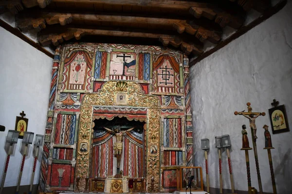 Chimayo Jul Santuario Chimayo Chimayo Novo México Como Visto Julho — Fotografia de Stock