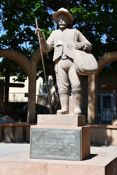 Chimayo Jul Santuario Chimayo Στο Chimayo Νέο Μεξικό Όπως Φαίνεται — Φωτογραφία Αρχείου