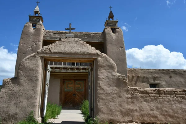 Las Trampas Jul San Jose Gracia Church Las Trampas New — Stockfoto