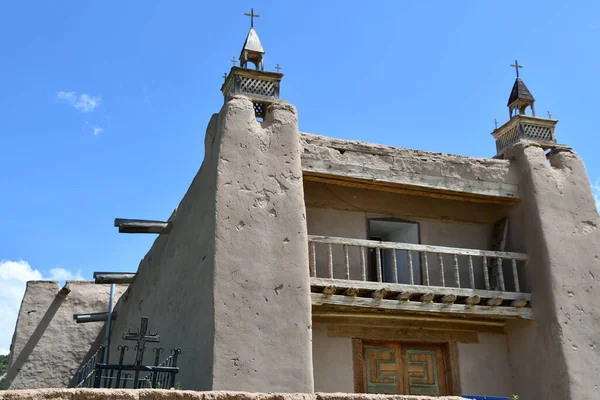 Las Trampas Luglio Chiesa San Jose Gracia Las Trampas Nuovo — Foto Stock