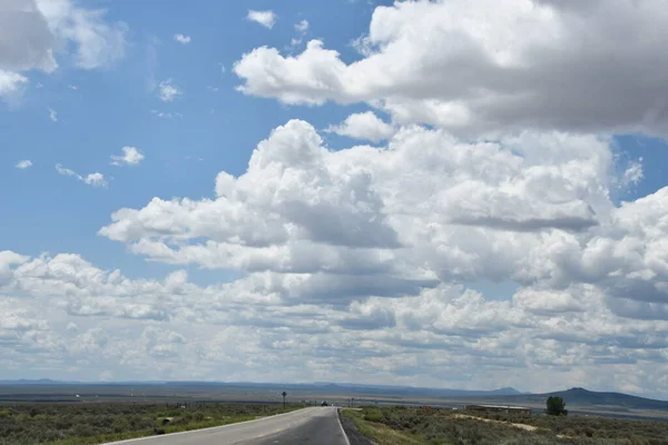 Highroad Nach Taos Scenic Byway Von Santa New Mexico — Stockfoto