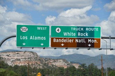 Santa Fe 'den Albuquerque, New Mexico' ya gidiyoruz.