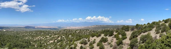 Vista Dal Ponte Delle Gole Rio Grande Taos Nuovo Messico — Foto Stock