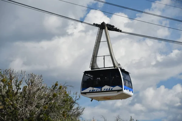 Albuquerque Jul Sandia Peak Tramway Albuquerque New Mexico Seen July — стоковое фото