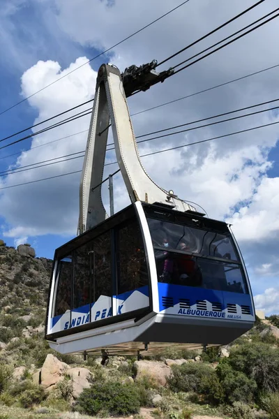 Albuquerque Jul Sandia Peak Tramway Albuquerque Novo México Como Visto — Fotografia de Stock