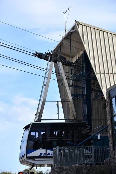 Albuquerque กรกฎาคม Sandia Peak Tramway Albuquerque New Mexico ตามท นเม — ภาพถ่ายสต็อก