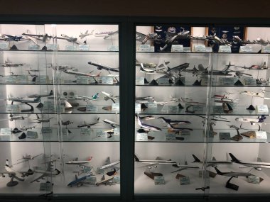 ALBUQUERQUE NM - 30 Temmuz 2021 'de New Mexico' da görülen Albuquerque Uluslararası Sunport Havaalanı ABQ.