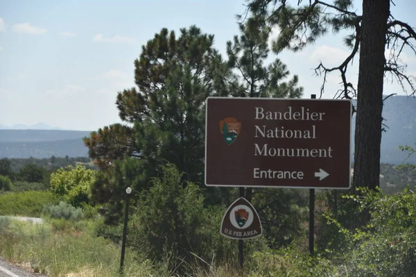 Bandelier National Monument Los Alamos New Mexico — Stockfoto