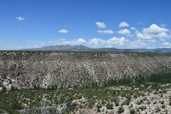 Frijoles Canyon Overlook Los Alamos Nové Mexiko — Stock fotografie