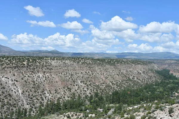 Frijoles Canyon Affacciata Los Alamos Nuovo Messico — Foto Stock