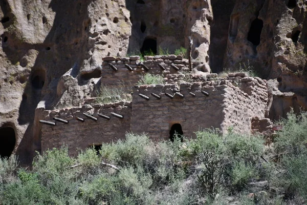 Los Alamos Jul Bandelier Nemzeti Emlékmű Los Alamosban Mexikóban 2021 — Stock Fotó