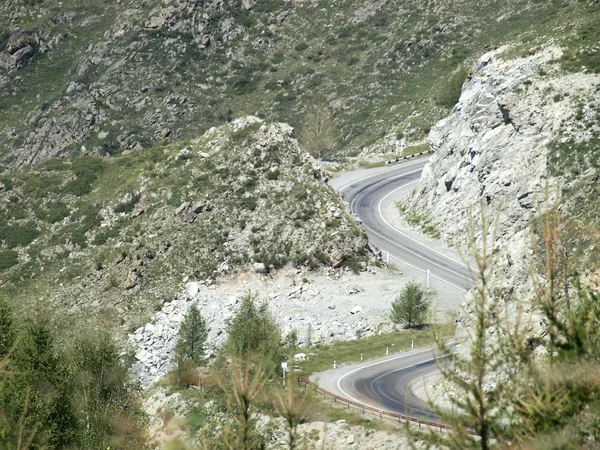 Dağ yolu — Stok fotoğraf