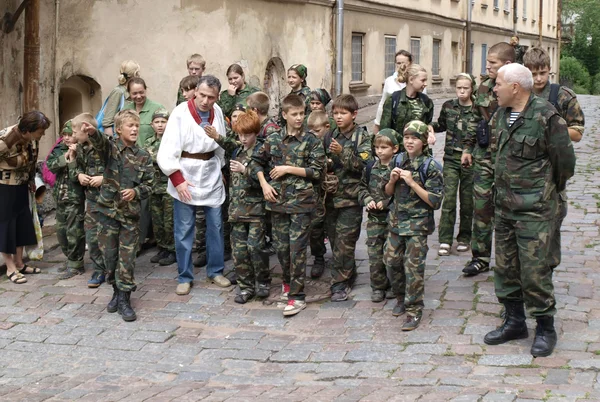 Young soldiers — Stock Photo, Image