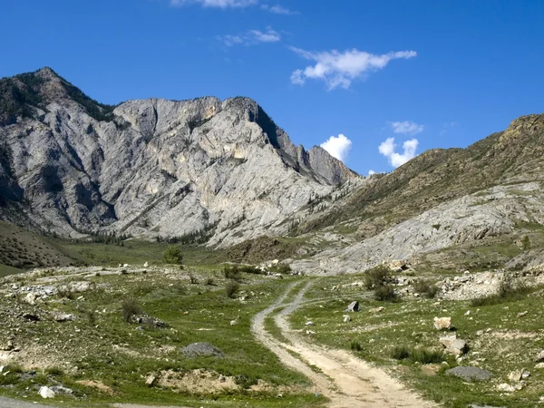 Bergpad — Stockfoto