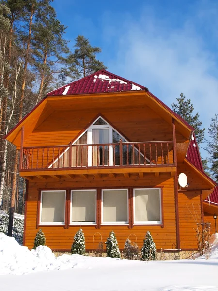 Maison en bois — Photo