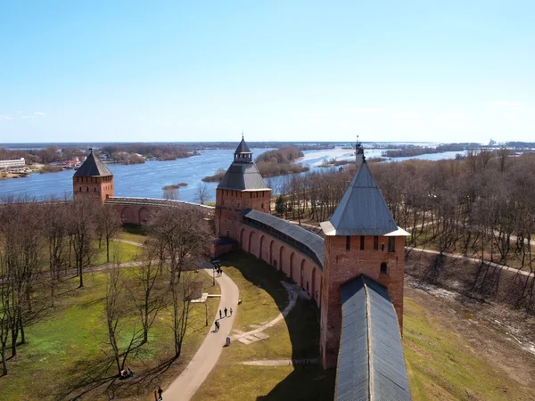 Kremlin van Novgorod — Stockfoto