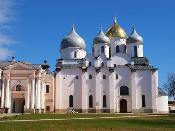 Dentro do Kremlin de Novgorod — Fotografia de Stock