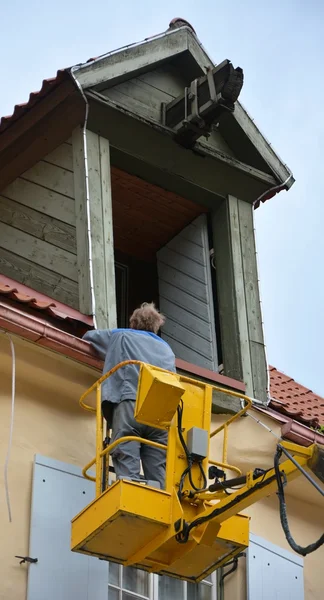Roof repair — Stock Photo, Image