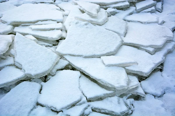 Background Broken Pieces Ice Texture Pattern Closeup — Stock Photo, Image