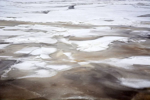 氷の破片からの背景 テクスチャパターンクローズアップ — ストック写真