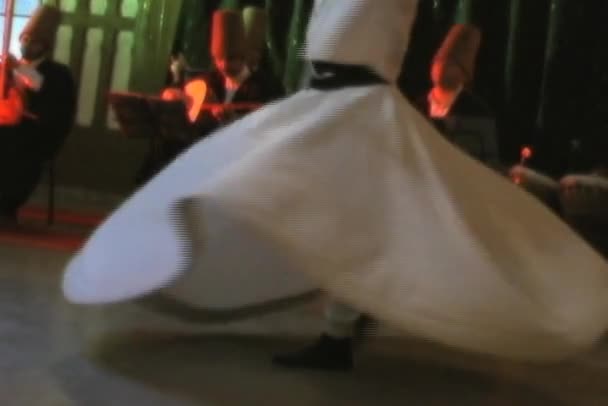 Whirling Dervishes in Istanbul Turkey — Stock Video