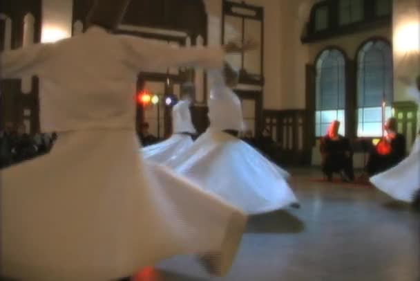 Whirling Dervishes — Stock Video