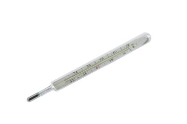 Termometre beyazda izole edildi