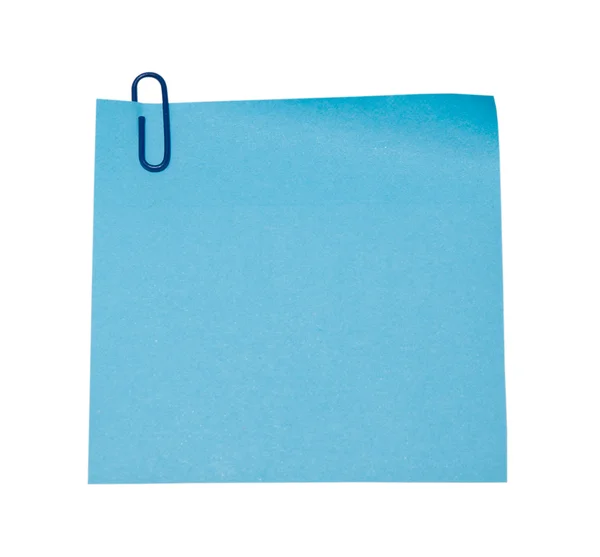 Blue sticker — Stock Photo, Image