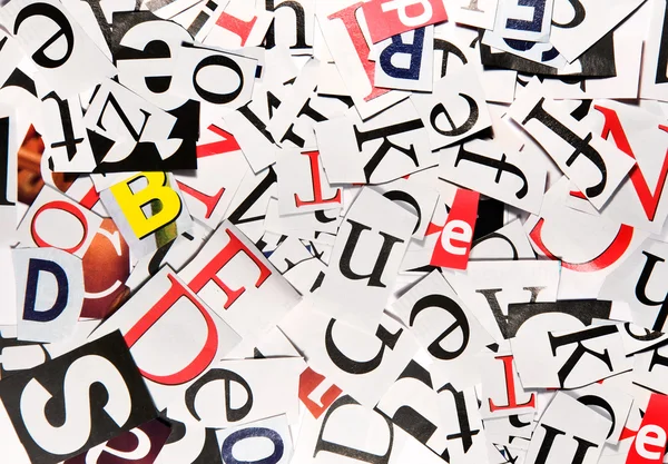 Letters — Stock Photo, Image