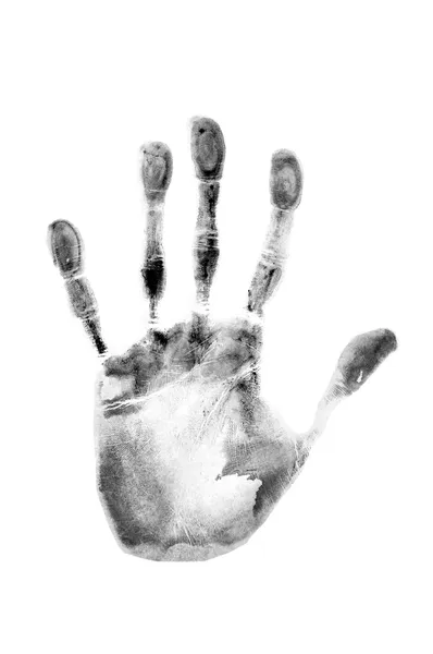 Stopy lidské ruky — Stock fotografie